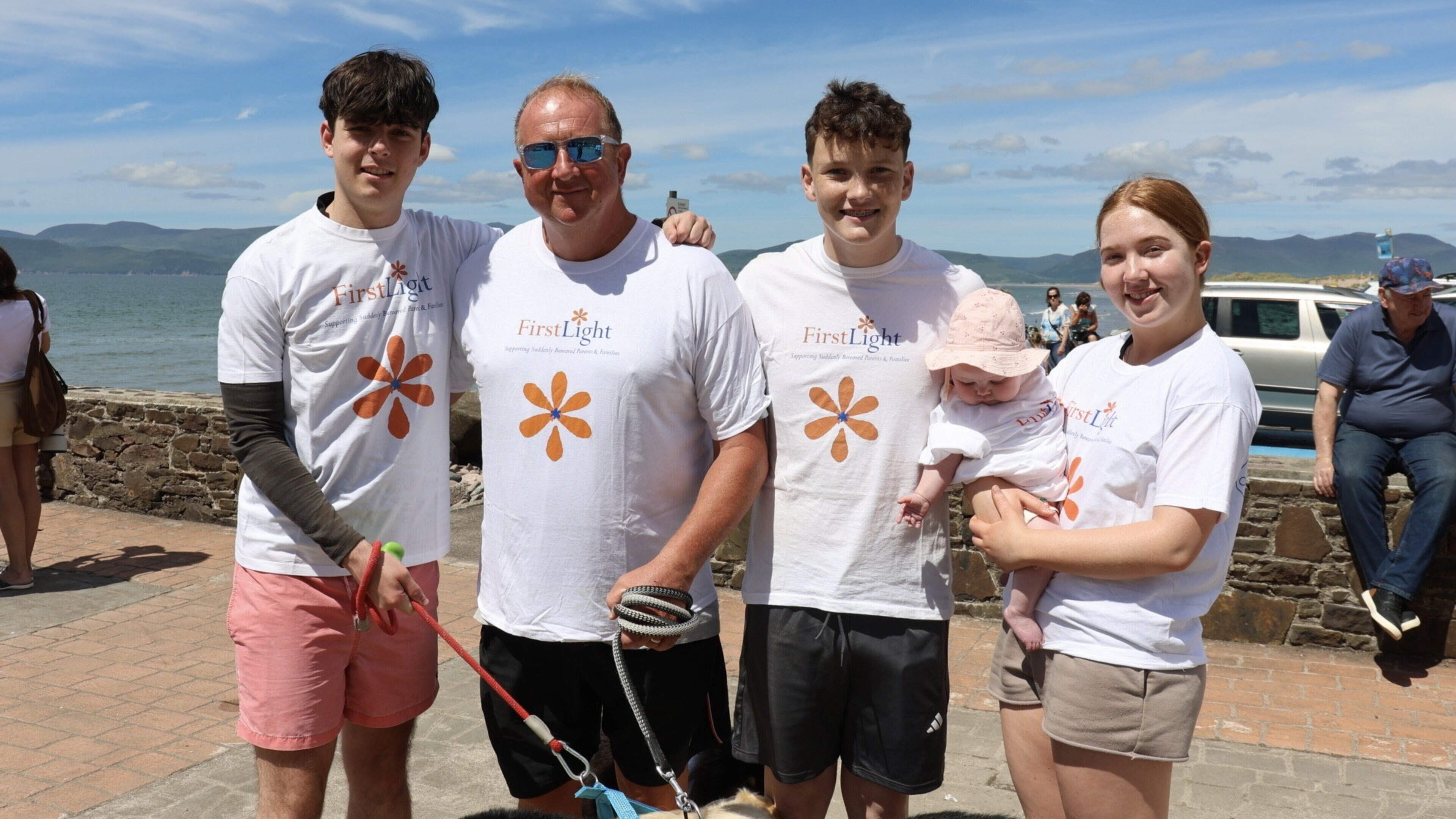 Kerry beach walk honours children who have died and brings grieving families together